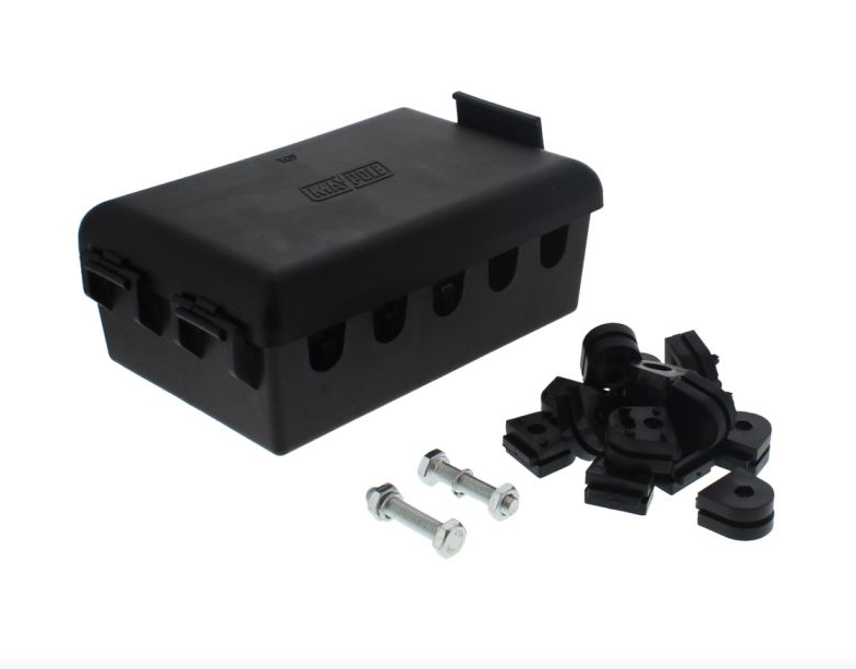 10 Way Junction Box Spade terminals for 12V &amp; 24V Trailer Applications