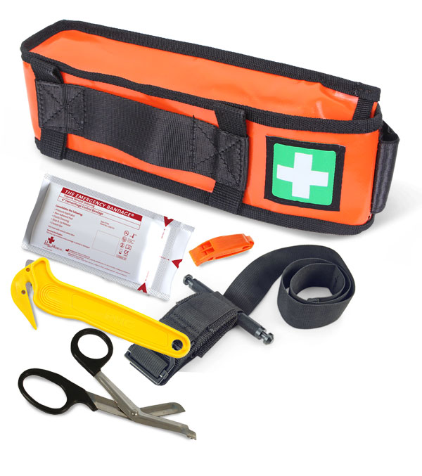 Arborists Harness/Belt Mounted Trauma Kit