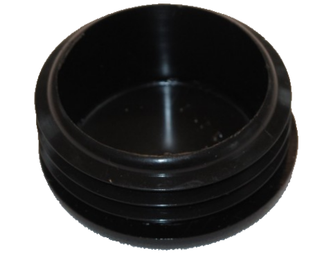 Black Plastic End Cap