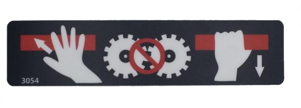 Decal Push or Pull to Stop