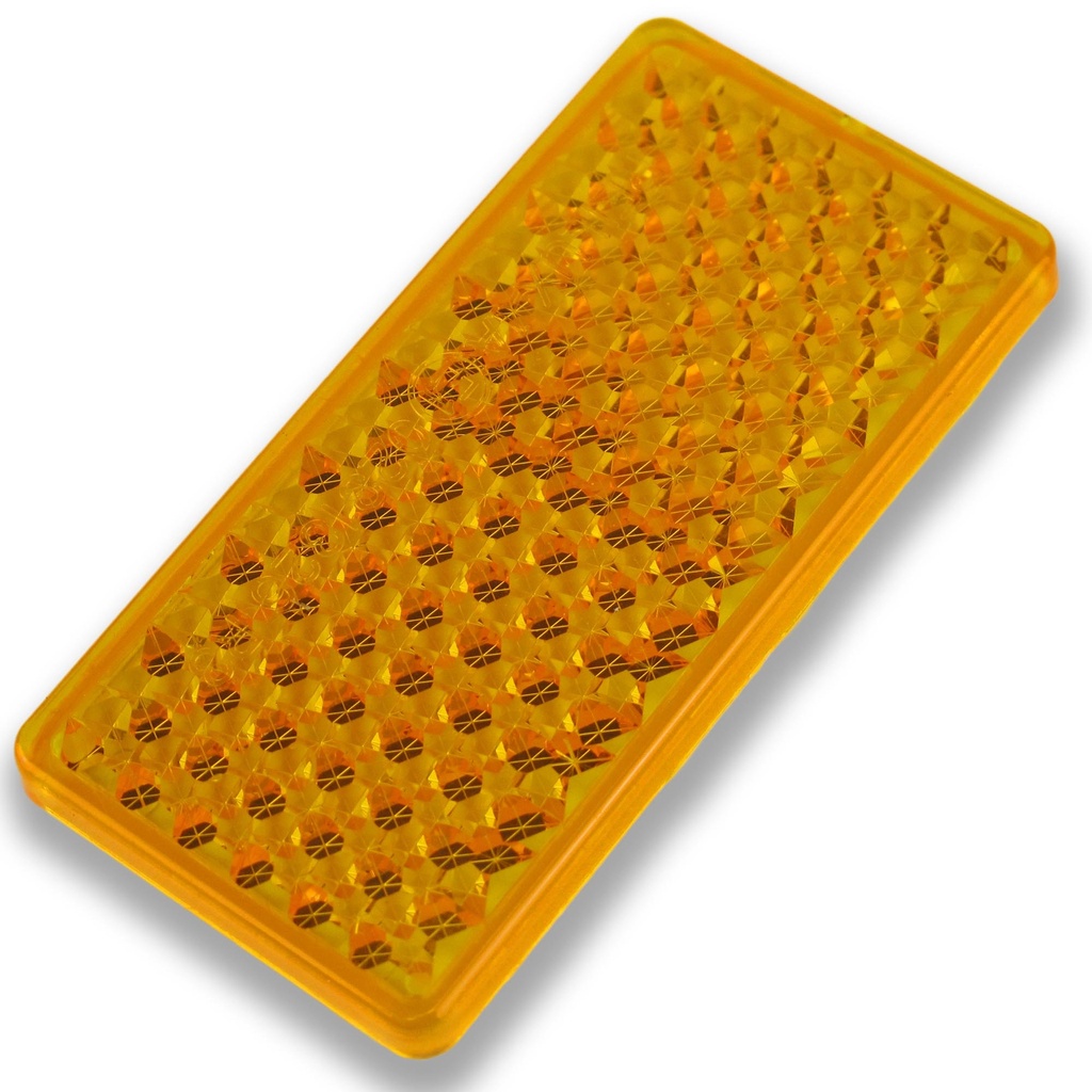 Forst Stick on Adhesive Amber Reflector