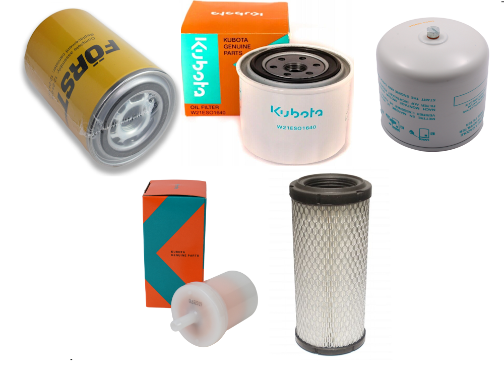 Forst TR8 Kubota V2203 Complete Filter Kit