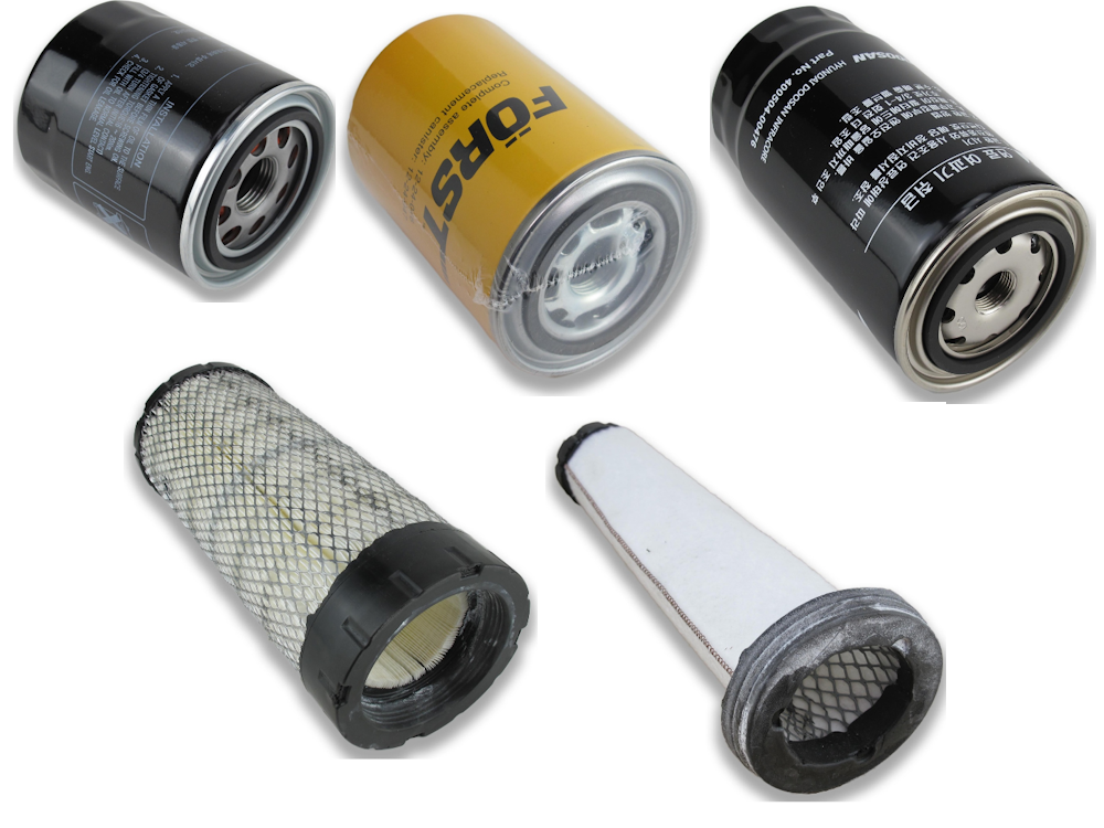Forst TR8D 55HP Doosan Complete Filter Kit