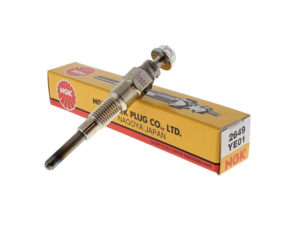 Kubota V1505 NGK Glow Plug 16851-65512 (2649 YE01)