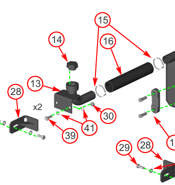 Timberwolf Hydraulic Filler Breather Cap