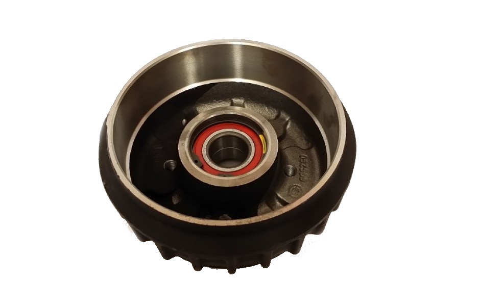 Timberwolf TW150 TW230 ALKO Brake Drum &amp; Bearings, 4 Stud (160x35)