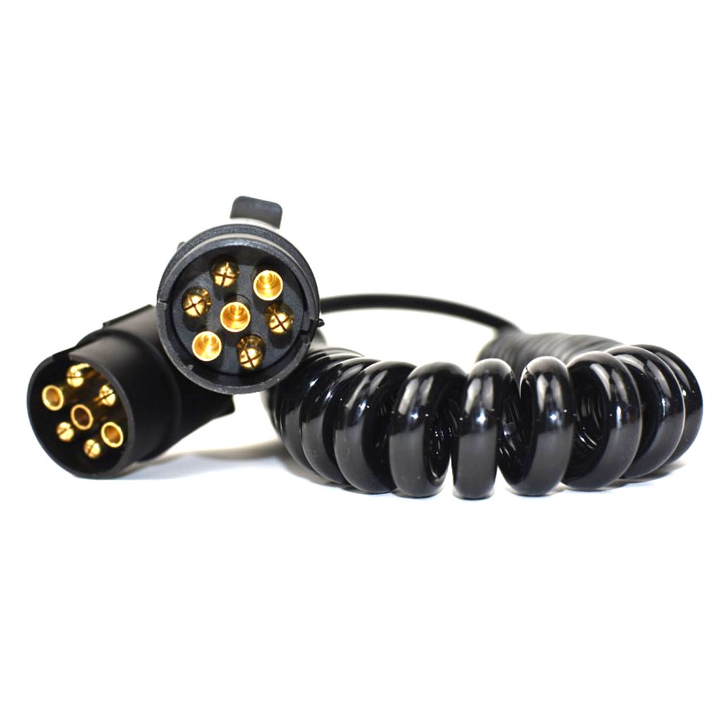 Universal 7 PIN Curly Cable