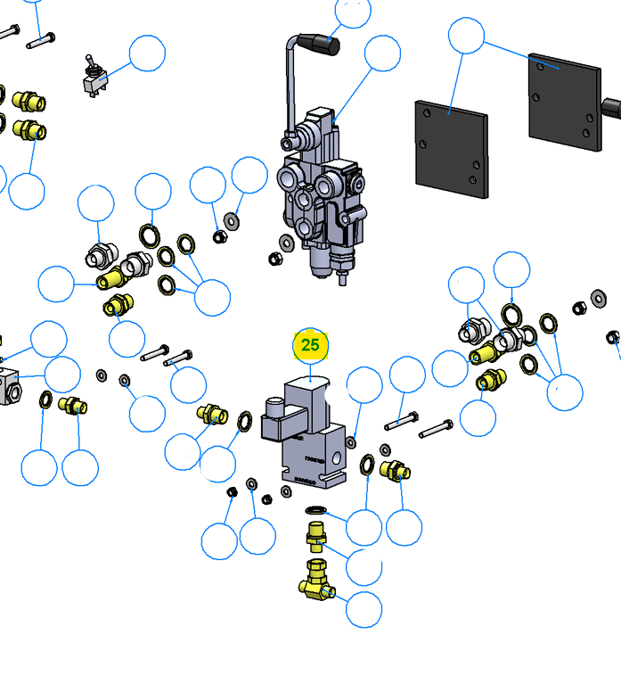 Valve Solenoid 3way F 3/8&quot;